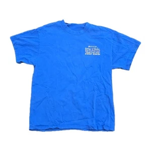 Camiseta de Colección 2000 Suzuki Rock 'n' Roll Marathon Race Crew Azul Med Hanes EE. UU. - Imagen 1 de 9