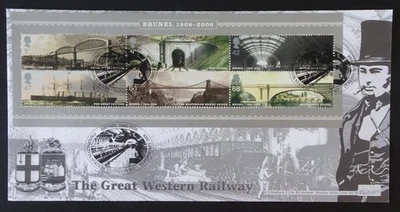 2006 The Great Western Railway Bradbury Windsor Series 58 FDC - Image 1 of 2