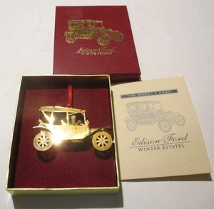 Ornamento auto Edison Ford Winter Estates modello T - Foto 1 di 2
