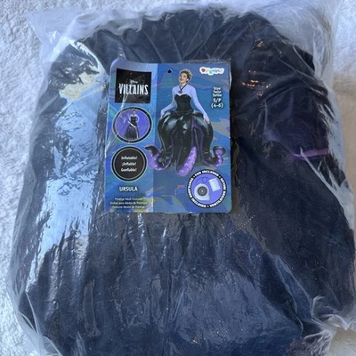 Disney злодей Урсула престиж взрослый костюм надувной маскировочный вентилятор и парик S4-6 - Изображение 1 из 4