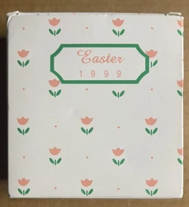 Dept. 56 Easter Kitten Small 1999 Bisque Porcelain 23861 Retired - Picture 1 of 8