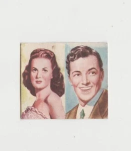 Maureen O'Hara + Cornel Wilde 1954 Aguila El Cine Paper Stock Trading Card E1 - Picture 1 of 2