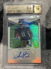 2019 Elite AJ Brown Turn of The Century Auto RC SP /99    9.5/10   Titans-Eagles