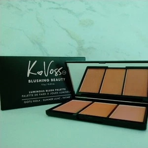 K Voss Blushing Beauty Luminous Blush Palette 0.42 OZ NIB Ultrafine blendable - Picture 1 of 3