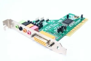 Trust SC-5100 5.1 Surround Carte Son PCI Ordinateur Carte Audio Midi / Port - Photo 1/1