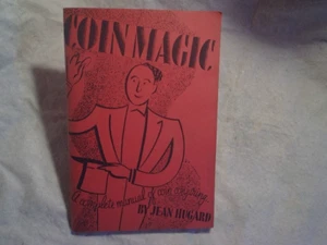 1935 MÜNZMAGIE SOFTCOVER, JEAN HUGARD, komplettes Handbuch des Münzbeschwörens, Tricks - Bild 1 von 6