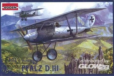 Rodena - Pfalz D.III Aereo Da Caccia Voss Thui Modello Kit 1:72 Nuovo OVP Tipp - Immagine 1 di 2