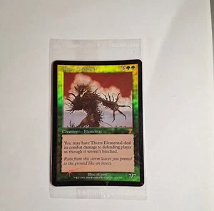 Magic the Gathering - Thorn Elemental - Sealed Foil NM+ Starter Pk 7th Ed 2001  - Bild 1 von 4