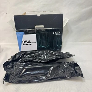 2x Black CE285A 85A Ink Toner Cartridge for HP LaserJet P1102w M1217nfw M1212nf - Photo 1/6