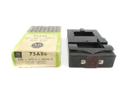 ALLEN BRADLEY 75A86 SER. K (BK/GR) NSMP - Image 1 of 4