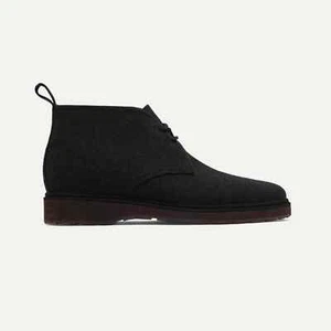NEU ROTHYS The Chukka Stiefel in Schwarz SCHUHE FREIZEIT MERINOWOLLE HERREN GRÖSSE 11 - Bild 1 von 5