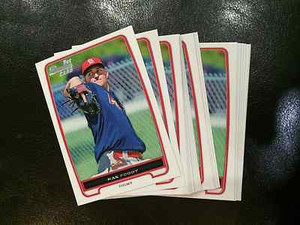 2012 Bowman Draft BDPP87 Max Foody 23 count lot Cardinals
