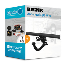 Produktbild - Für VW Touran 09.12-06.15 BRINK Anhängerkupplung abnehmbar + 7polig E-Satz AHK