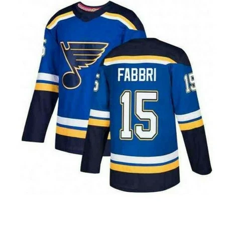 NHL St Louis Blues #15 Hockey Jersey New Youth Sizes MSRP $70 Cover