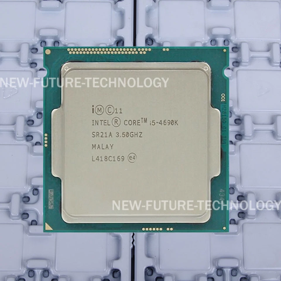 Intel Core i5-4690K (BX80646I54690K) SR21A CPU Processor 5 GT/s/3.5 GHz LGA 1150 - Image 1 of 1