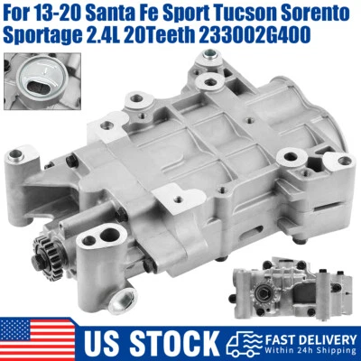 Engine Oil Pump for Hyundai Santa Fe Kia Sorento L4/2.4L 2013-2018 233002G400 S+ — 第 1/4 张图片