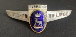 SUNBEAM TALBOT SUPREME VINTAGE EMAILLE AUTO KÜHLER GRILL ABZEICHEN EMBLEM ABZEICHEN - Bild 1 von 3