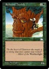 Redwood Treefolk  x4 Weatherlight MtG NM