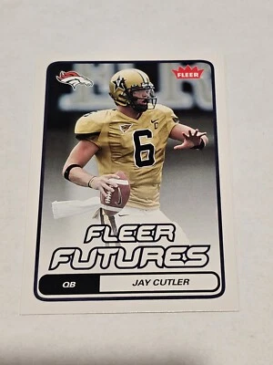 Jay Cutler Broncos 2006 Upper Deck Fleer Futures Insert Rookie #146 Foto 1 de 2