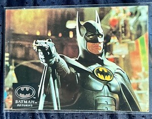 1992 Topps Stadium Club Batman Returns Michael Keaton #63 Bob Kane Tim Burton