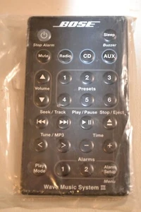 GENUINE OEM Bose Wave Music System III Remote Control - Picture 1 of 2