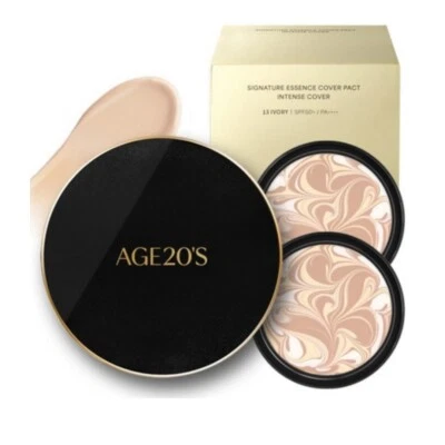 AGE 20'S Signature Essence Cover Pact (Intense Cover SPF50+) Case 1p+Refill 2p - Image 1 of 4