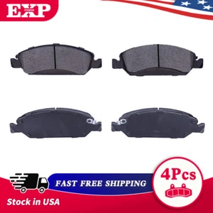 Front Ceramic Brake Pads For 2014 - 2019 Chevrolet Silverado Sierra 1500 - Foto 1 di 5
