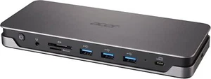 Acer USB Type-C Gen 1 Dock | 2 x HDMI 2.0 Ports | 1 x Display Port | 3 x USB 3.1 - Afbeelding 1 van 1
