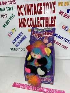 Vintage Mattel Popples RockStar 10" Plush - With Box Not Mint But Very Rare '86 - Picture 1 of 15