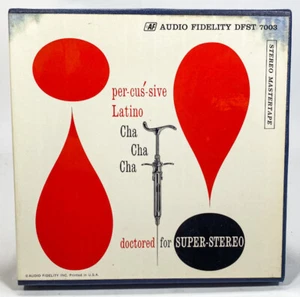Percussive Latino Cha Cha Cha by Rene Hernandez Reel to Reel Tape Audio Fidelity - Picture 1 of 4