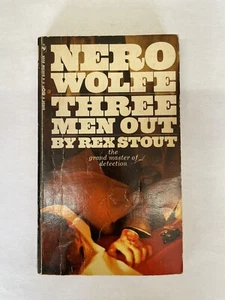 Three Men Out by Rex Stout 1969 - Picture 1 of 12