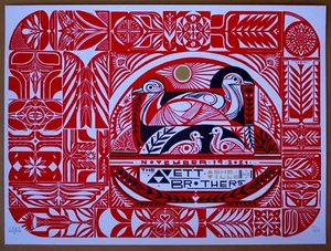 The Avett Brothers Poster 11/19/2021 Asheville NC  NC Signed & Numbered #/375 - Picture 1 of 4