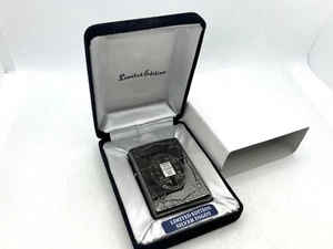 ZIPPO Limited Edition "Silver Ingot Purity 999.9" Ingot Arabesque Lighter Black - Picture 1 of 10