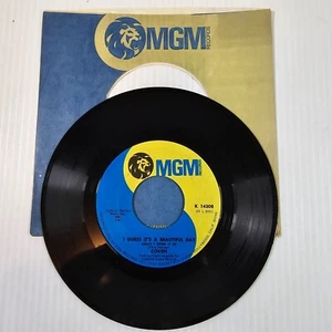 COVEN: one tin soldier / i guess it's a beautiful day MGM 7" Single 45 RPM - Picture 1 of 4