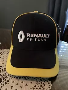 New Renault F1 Team Castrol Edge Racing Adjustable Hat with Embroidered Logos - Picture 1 of 14