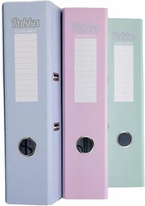 A4 Lever Arch File Pukka Folder Document Storage Pastel Colours 10 Pack - Picture 1 of 10