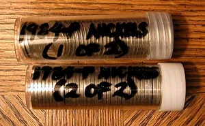 Jefferson Nickel Rolls 1984-P NICKELS F - AU 70 Nickels - Picture 1 of 2