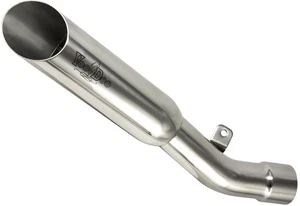 Voodoo Industries Shorty Slip-On Exhaust Single - Polished VEZX636L3P - Picture 1 of 1