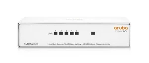 Aruba Instant On 1430 5-Port Gb Unmanaged Layer 2 Ethernet Switch 5x 1G Fan- - Picture 1 of 9