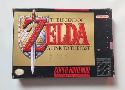 Legend of Zelda : Link to the Past - Complete (CIB) - Super Nintendo (SNES)  - Image 1 of 4