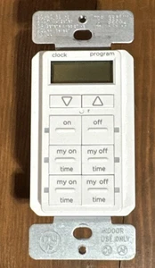 myTouchSmart Simple Set 15 Amp 120V 24 Hour In-Wall Digital Programmable Timer - Picture 1 of 8