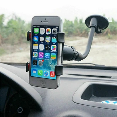 Mounting Car Phone Cradle 360° Rotation E-Clip One Step For All Phone Models - Image 1 of 4