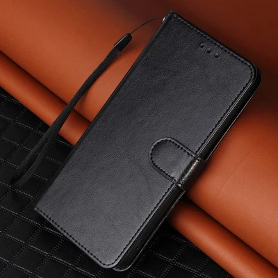 Leather Wallet Flip Phone Case Compatible with Redmi Note13 Pro Note11 Note9 Pro - Image 1 of 4