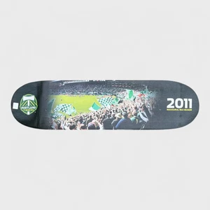 Vintage Portland Timbers 2011 Inaugural MLS Soccer Season Green Skateboard Deck - Picture 1 of 2