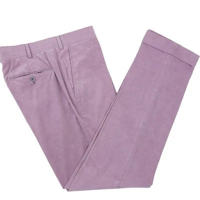 Belvest Lavender Purple Soft Corduroy Cotton Dress Pants 34 (Eu 50) NWT - Image 1 of 4