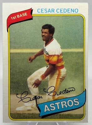 1980 Topps - Cesar Cedeno #370 Houston Astros - Image 1 of 2