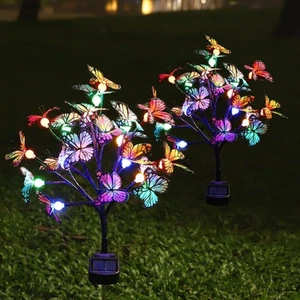Solar Garden Lights Outdoor Waterproof, 2 Pack New Upgraded Outside Solar Lig... - Picture 1 of 6