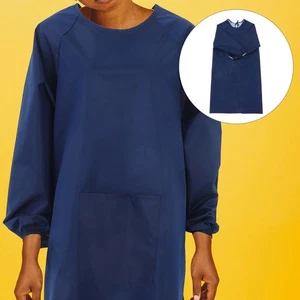  Wasserdichte Schürzen zum Geschirrspülen Herren Latzhose Arbeitskleidung mit Ärmeln lang - Bild 1 von 17