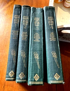 Audels Plumbers And Steam Fitters Guide Books 1/2/3 (1925) & 4 (1926) Vintage - Picture 1 of 12