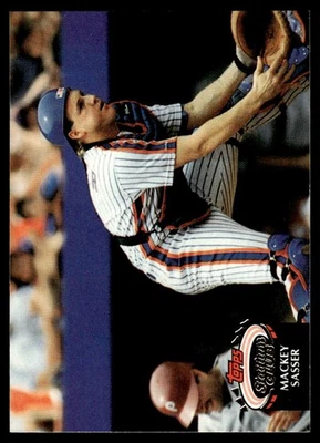 1992 Stadium Club Mackey Sasser New York Mets #249 - Image 1 of 2